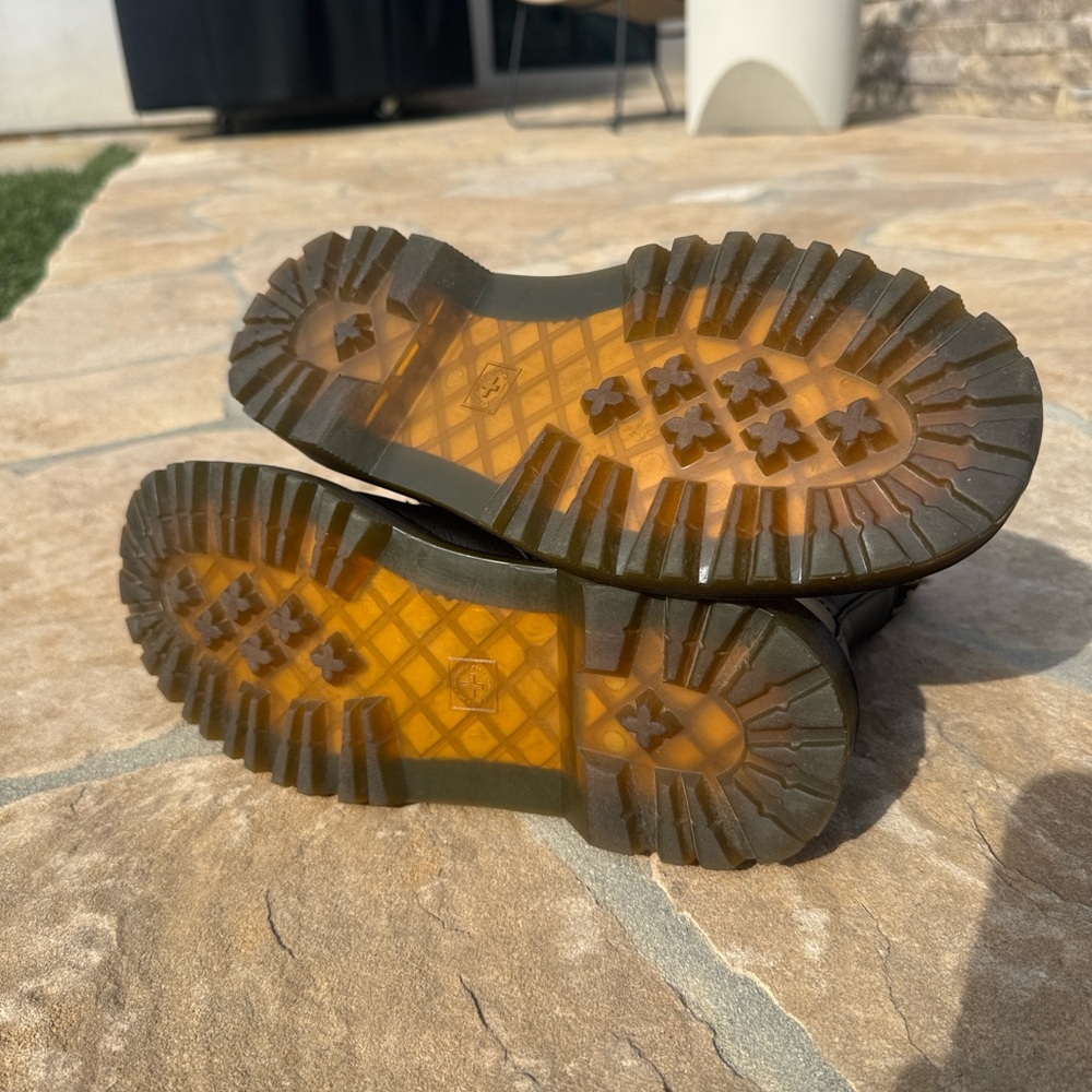 Dr. Martens Luana Black Lace-Up Boots - Picture 2 of 7